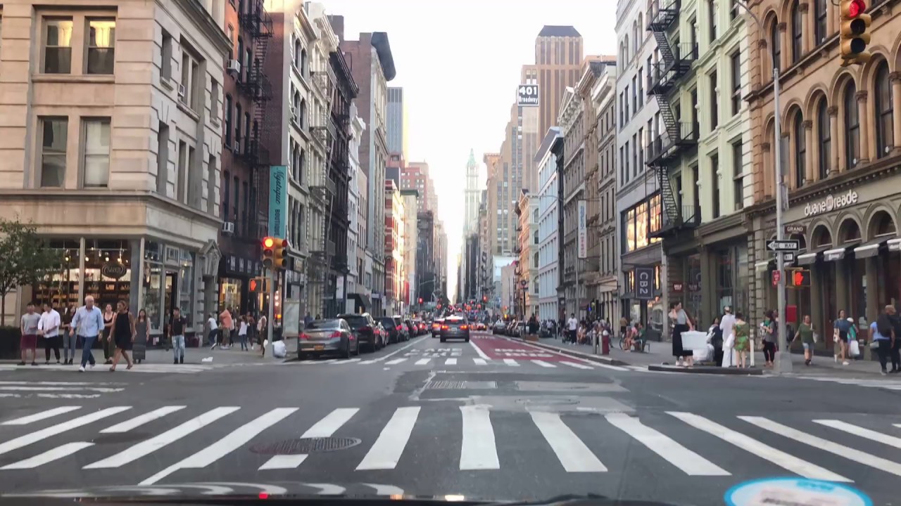 Manhattan New York City United States Street View 4k Travel Vacation